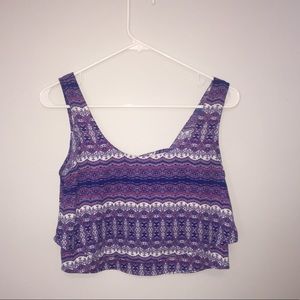 Cropped tank top